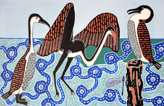 Wala Djunda - Glennys Briggs - Taungurung/Wiradjuri/Yorta Yorta