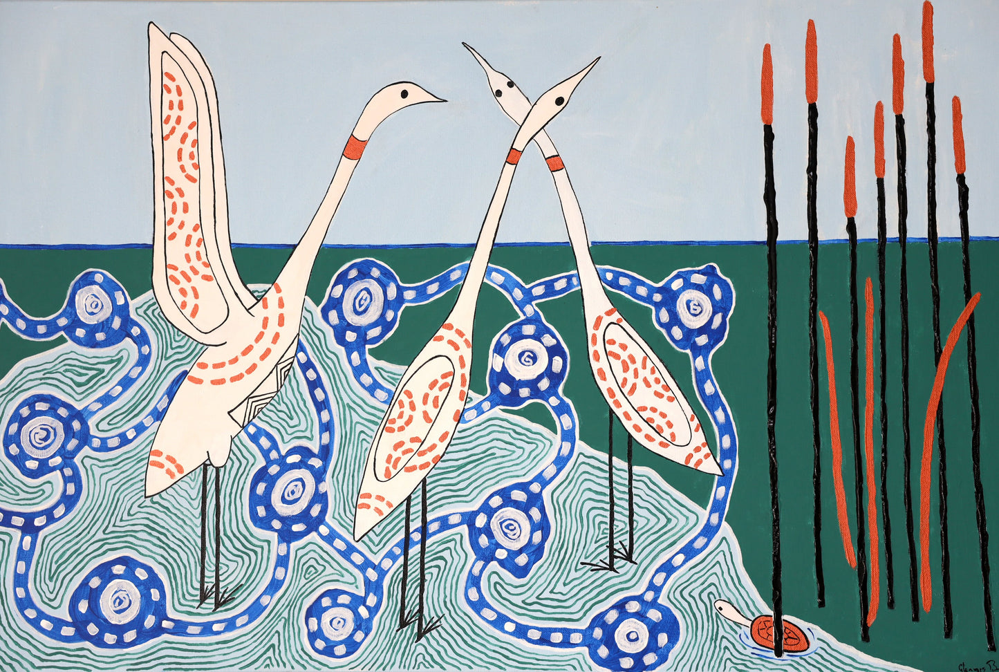 Wala Djunda - Glennys Briggs - Taungurung/Wiradjuri/Yorta Yorta