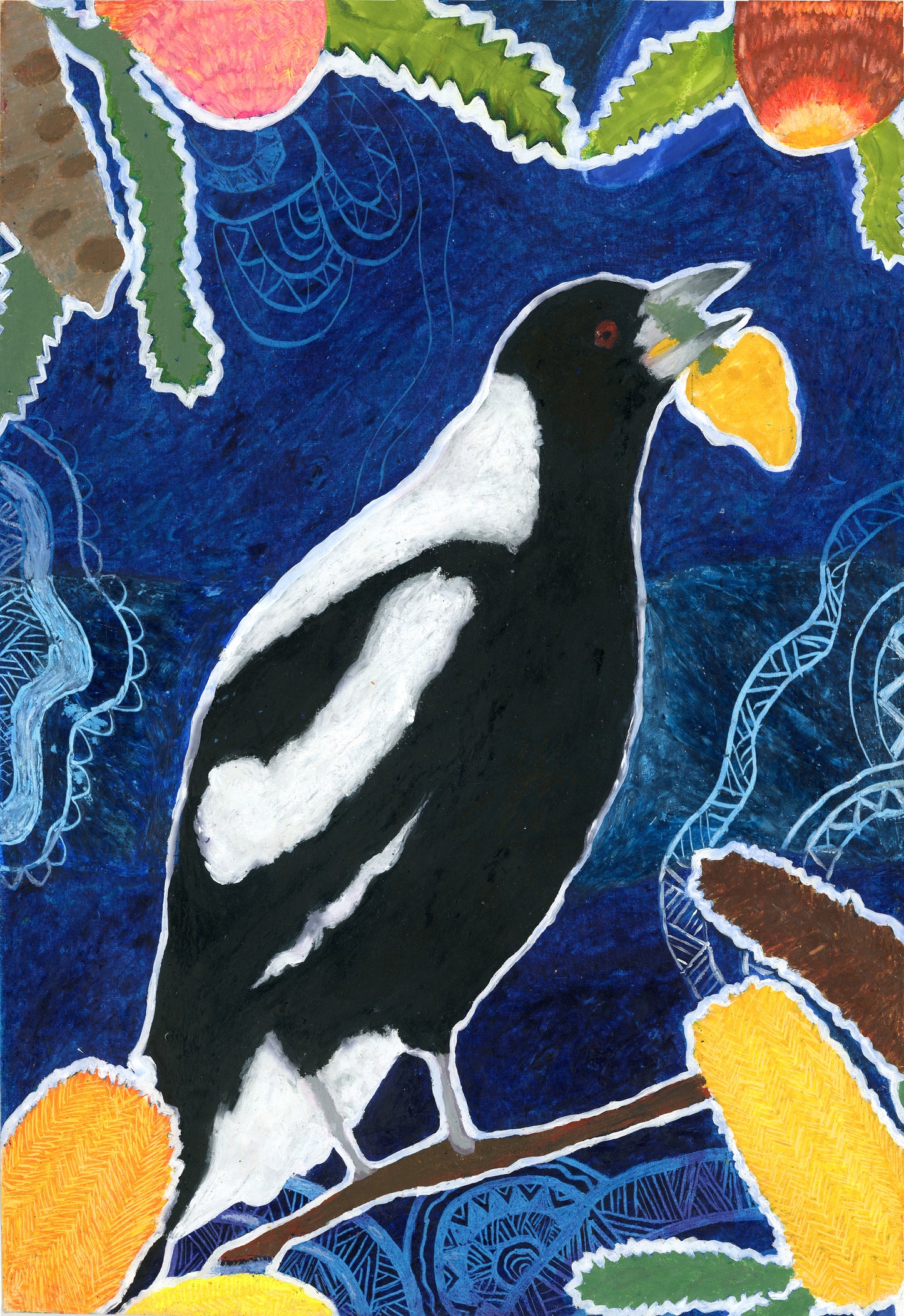 Native Plants & Birds 1/8 - by Shauna Lee Stewart