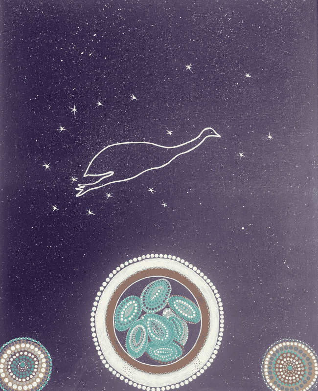 Thinawan (Emu) dreaming - Patricia Cerminara