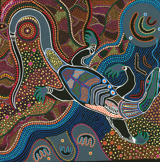 Goanna - by Tamara Murray - Digital Print