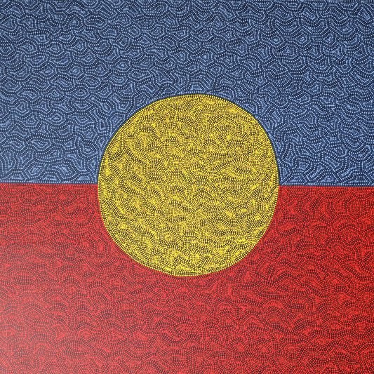 Aboriginal Flag - Stephen Berger - Central Arrente
